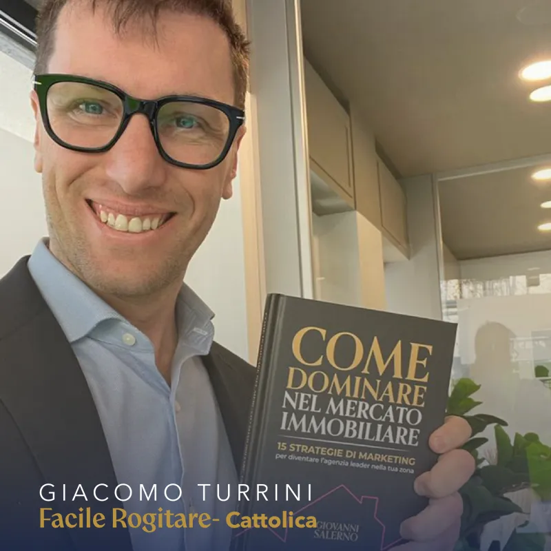 Lettore con il libro Come Dominare nel Mercato Immobiliare